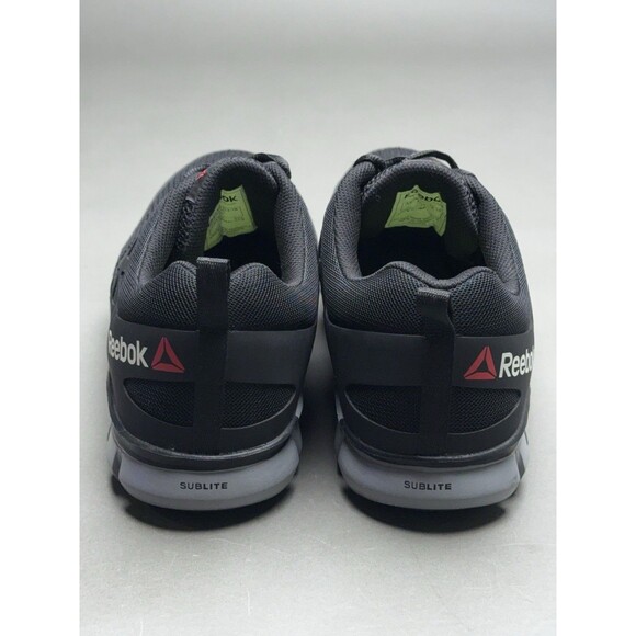 Men\'s Reebok SubLite Silver Alloy Toe Black Athletic Shoes Size - 11.5M 4E main image 10